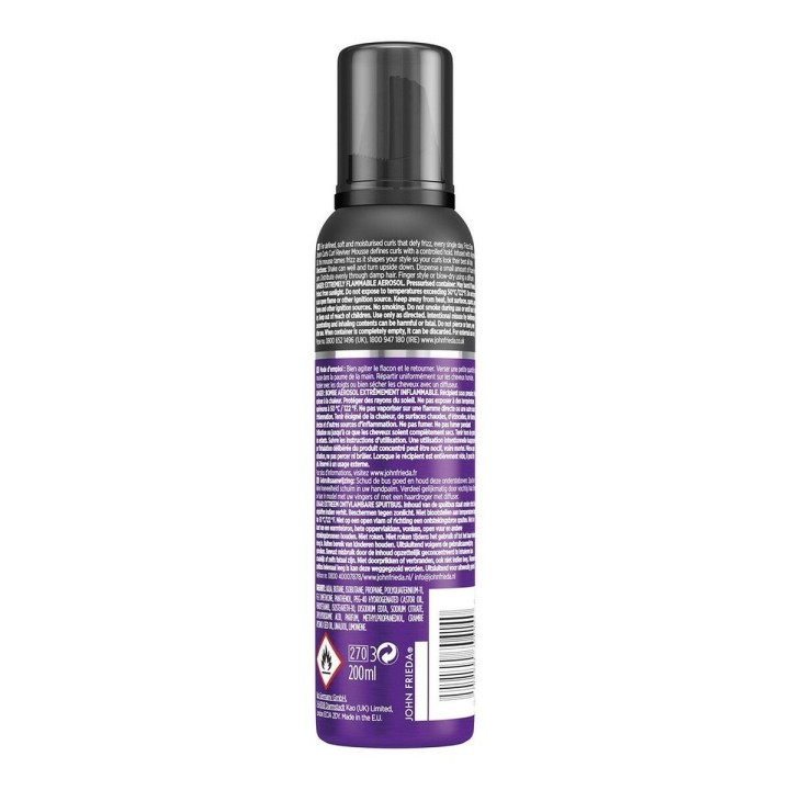 Skum Frizz Ease John Frieda Krøllet Hår (200 ml)