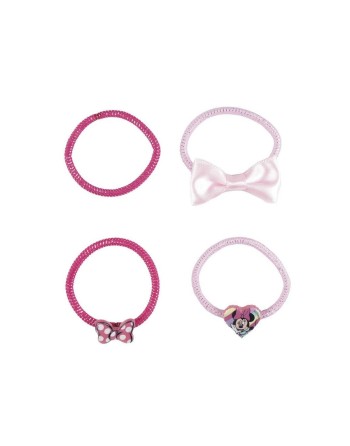 Elastici per capelli Minnie Mouse 6 Pezzi