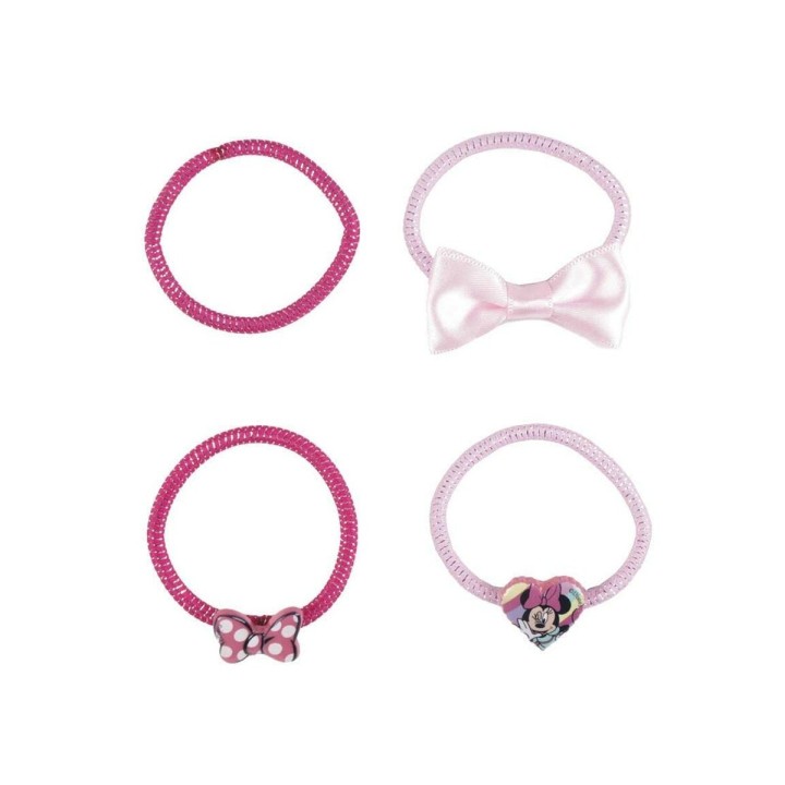 Elastici per capelli Minnie Mouse 6 Pezzi