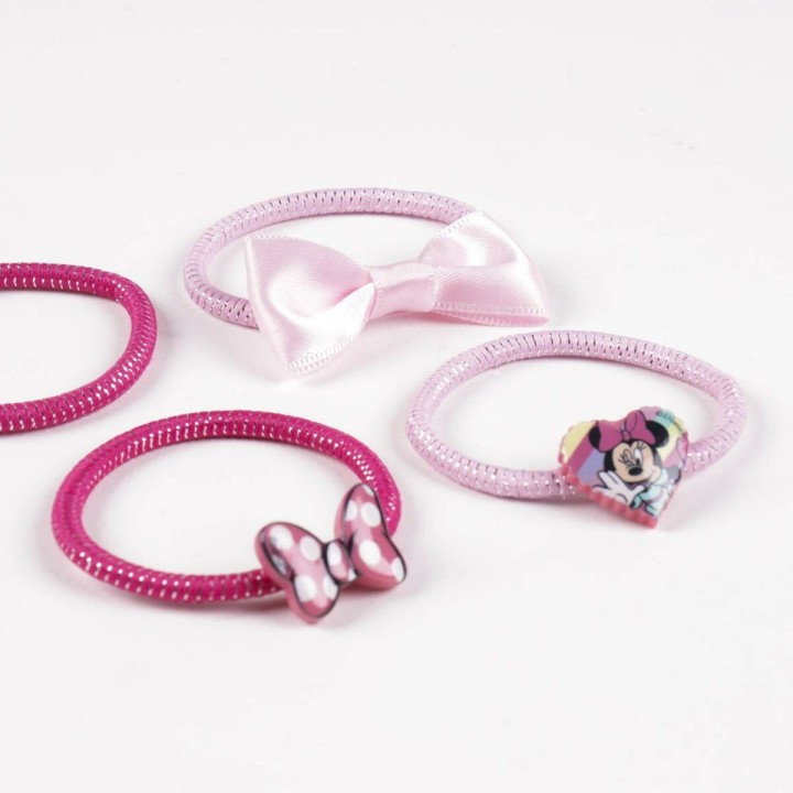 Elastici per capelli Minnie Mouse 6 Pezzi