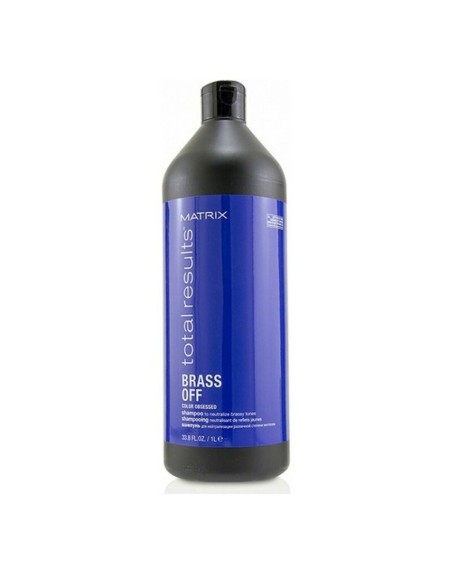 Shampoo zur Farbneutralisierung TOTAL RESULTS BRASS OFF Matrix (1000 ml) 1 L