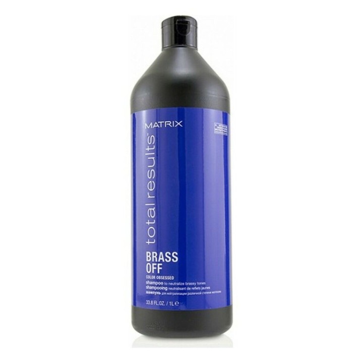 Shampoo Neutralizzante del Colore TOTAL RESULTS BRASS OFF Matrix (1000 ml) 1 L