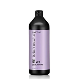Shampoo der neutraliserer farven Total Results So Silver Matrix (1000 ml) 1 L