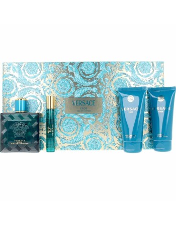Set de Perfume Hombre Versace EROS 4 Piezas