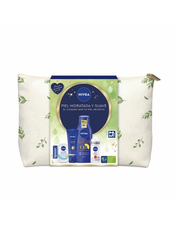 Kosmetik-Set Nivea PIEL HIDRATADA Y SUAVE 5 Stücke