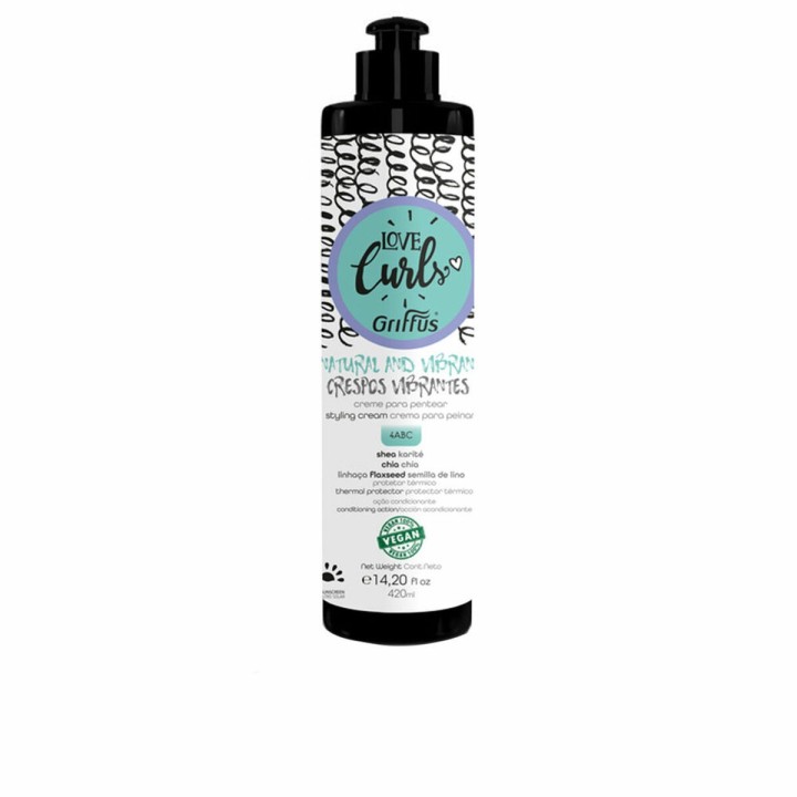 Reparerende hårmaske Griffus LOVE CURLS 420 ml