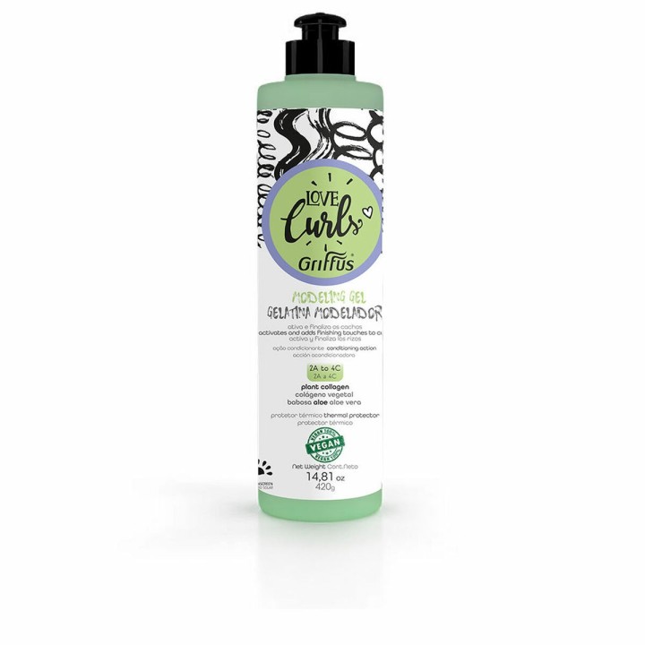 Reparerende hårmaske Griffus LOVE CURLS 420 g