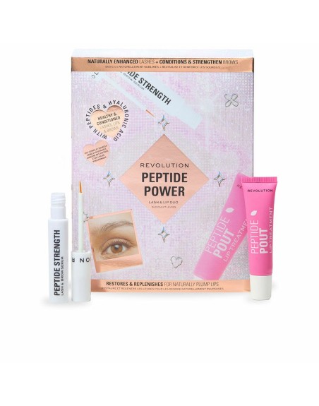 Set de Maquillage Revolution Make Up PEPTIDE POWER 2 Pièces