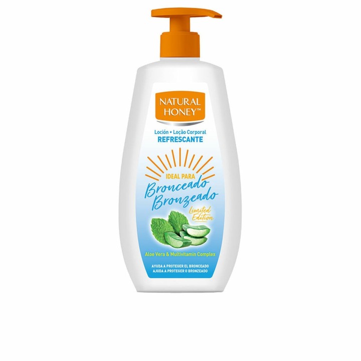 Lozione Corpo Idratante Autoabbronzante Natural Honey ALOE VERA BRONCEADO 360 ml