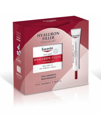 Cosmetic Set Eucerin Hyaluron Filler Lift Día Piel Normal 2 Pieces
