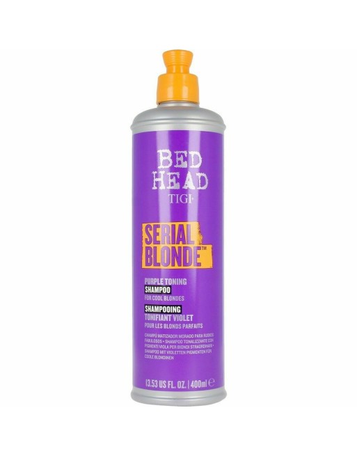 Restorative Shampoo Tigi Head Serial Blonde Purple Toning 400 ml