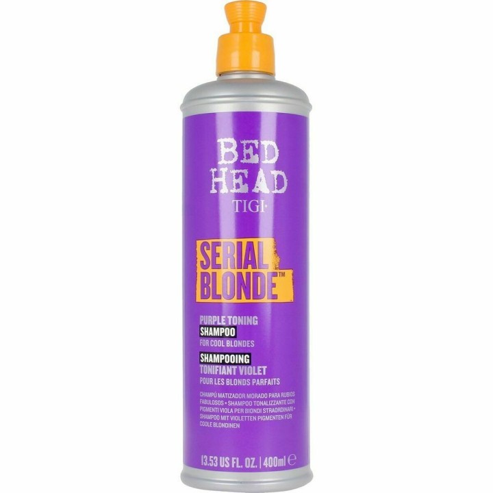 Reparerende shampoo Tigi Head Serial Blonde Purple Toning 400 ml