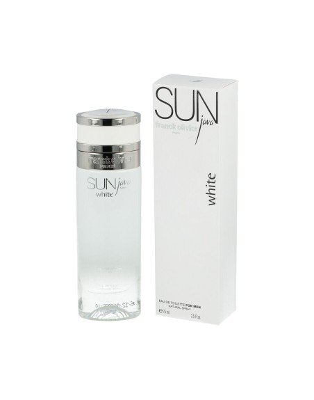 Profumo Donna Franck Olivier Sun Java White Men EDT 75 ml