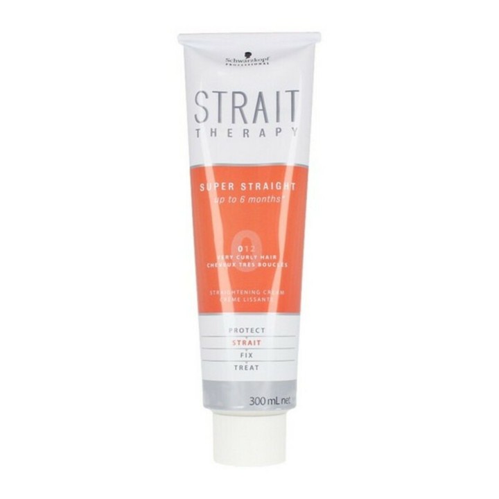Glattende Hårbehandling Strait Therapy Cream 0 Schwarzkopf (300 ml)