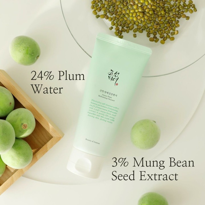 Ansigtsrens i gel-form Beauty of Joseon Green Plum 100 ml