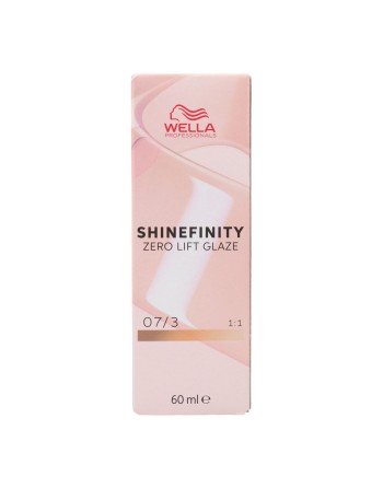 Tinte Semipermanente Wella Shinefinity Color Nº 07.3 60 ml