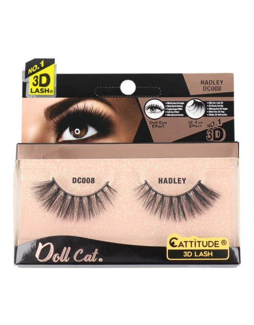 False Eyelashes Ebin New York Doll Cat Hadley