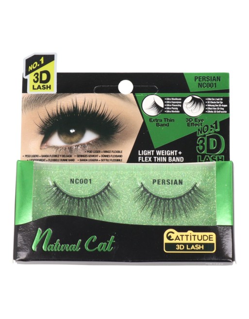 False Eyelashes Ebin New York Natural Cat Persian