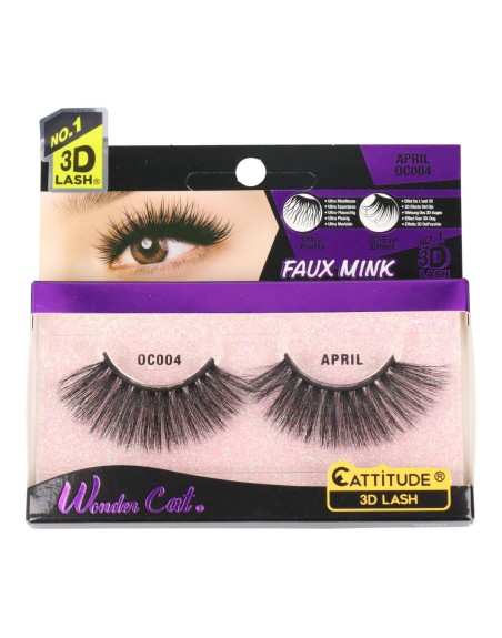 Falsche Wimpern Ebin New York Wonder Cat April