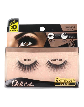 False Eyelashes Ebin New York Doll Cat Genevieve