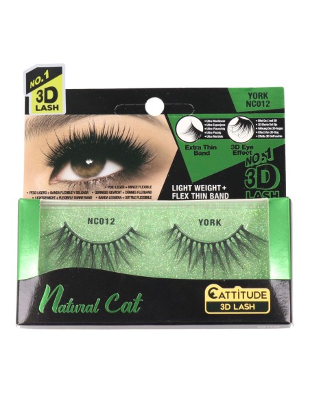 False Eyelashes Ebin New York Natural Cat York