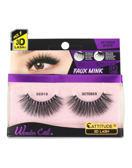 Pestañas Postizas Ebin New York Wonder Cat October