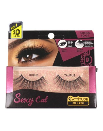 Pestañas Postizas Ebin New York Sexy Cat Taurus