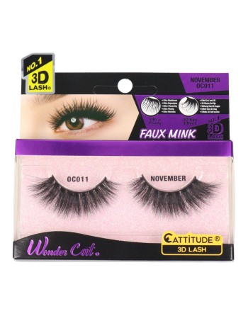 Falsche Wimpern Ebin New York Wonder Cat November