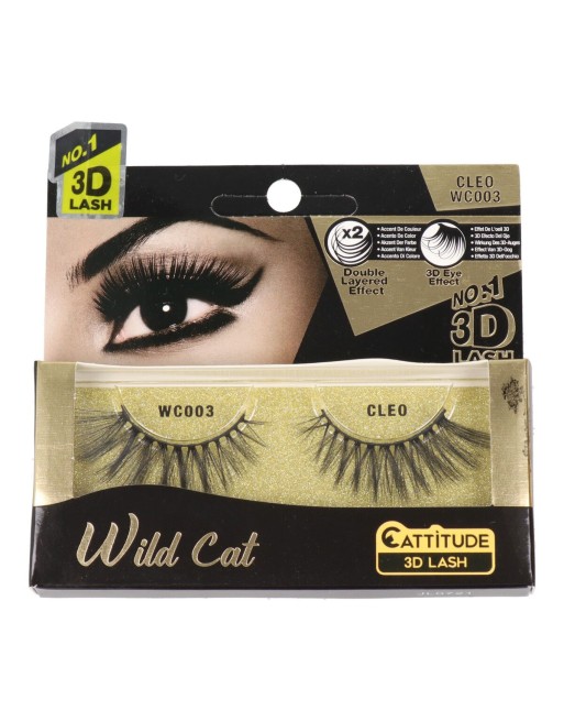 Falsche Wimpern Ebin New York Wild Cat Cleo