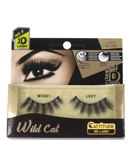 Falsche Wimpern Ebin New York Wild Cat Lucy
