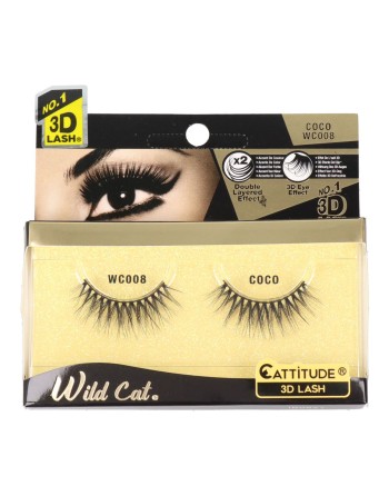 Falsche Wimpern Ebin New York Wild Cat Coco