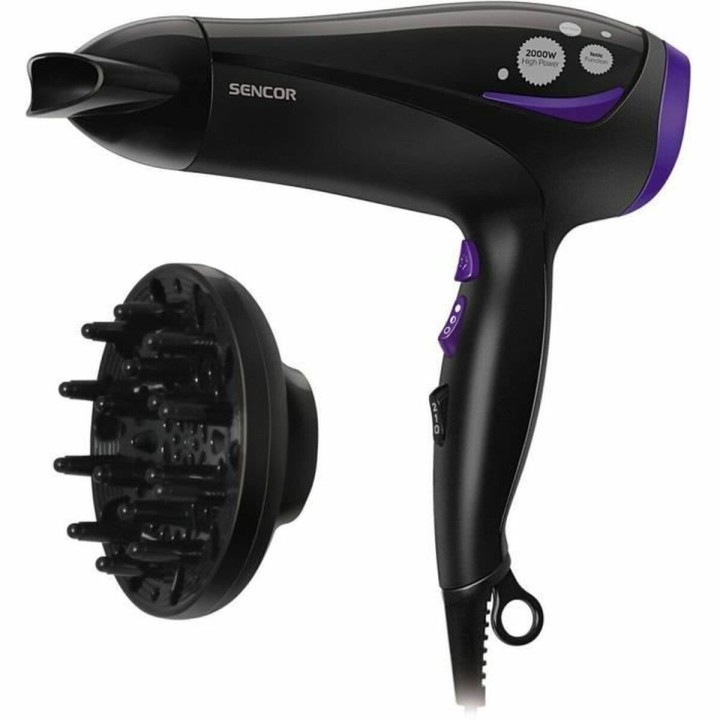 Secador de Pelo Sencor SHD 108VT Negro 2000 W