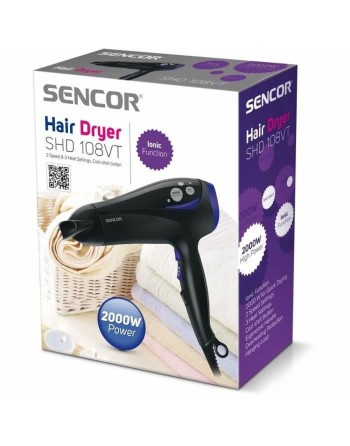Sèche-cheveux Sencor SHD 108VT Noir 2000 W