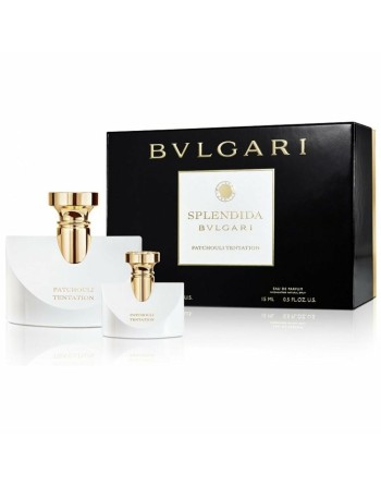 Set mit Damenparfüm Bvlgari Splendida Patchouli Tentation EDP 2 Stücke