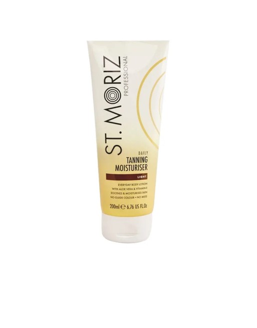 Selbstbräunende, feuchtigkeitsspendende Körperlotion St. Moriz Professional Light (200 ml)