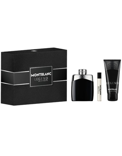 Parfume sæt til mænd Montblanc Legend 3 Dele