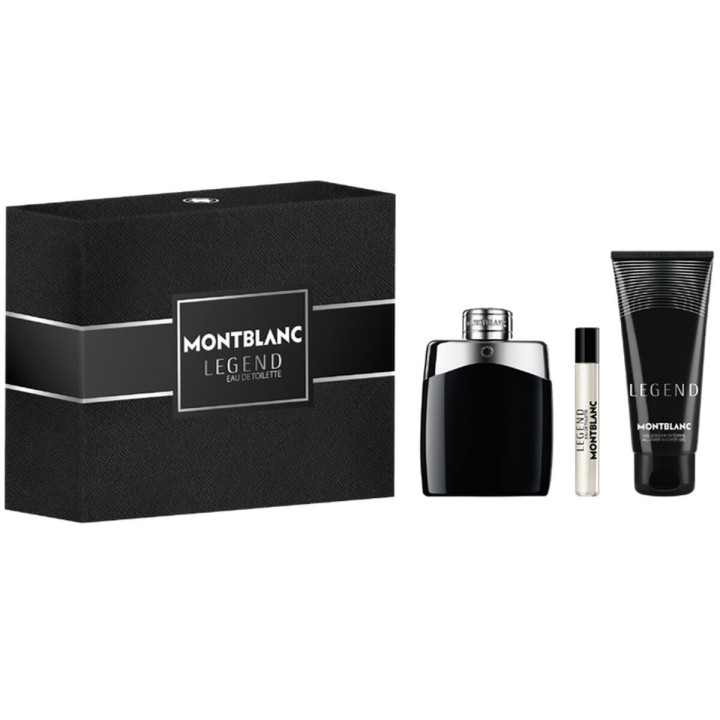 Parfume sæt til mænd Montblanc Legend 3 Dele