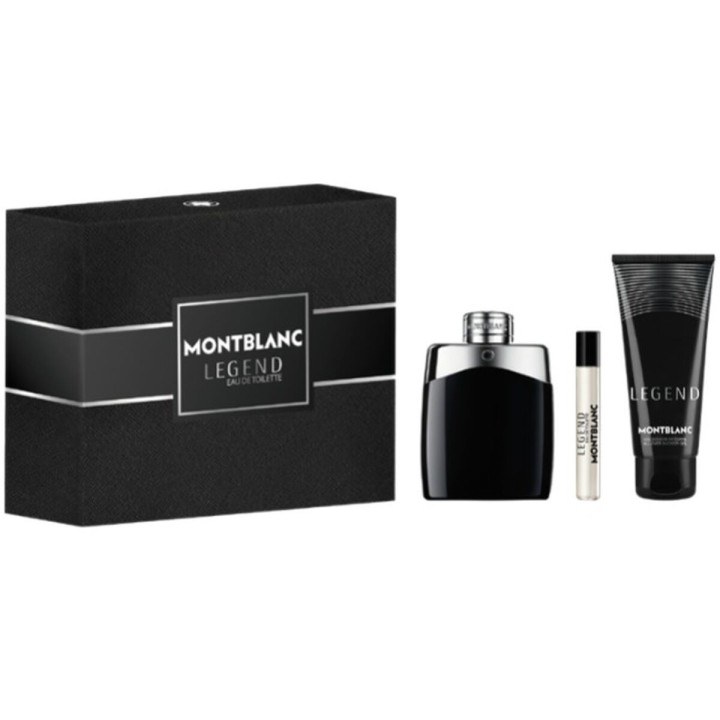Parfume sæt til mænd Montblanc Legend 3 Dele