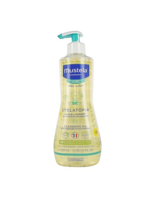 Badegel Stelatopia Mustela LE4306 (500 ml) 500 ml (Allergivenligt) (Fugtgivende) (Beroligende)
