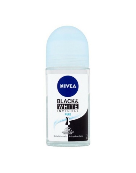 Roll-On Deodorant Men Black & White Active Nivea (50 ml)