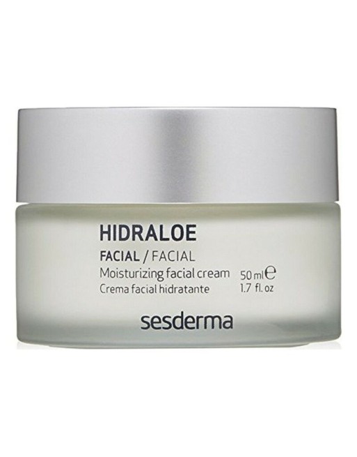 Fugtgivende ansigtscreme Hidraloe Sesderma (50 ml)