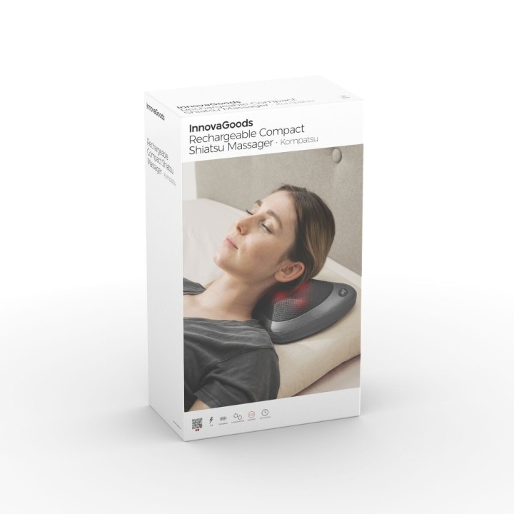 Massaggiatore Shiatsu Compatto Ricaricabile Kompatsu InnovaGoods