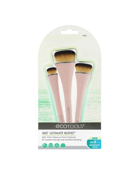Brocha de Maquillaje 360º Ultimate Ecotools 1636 (2 pcs) 3 Piezas
