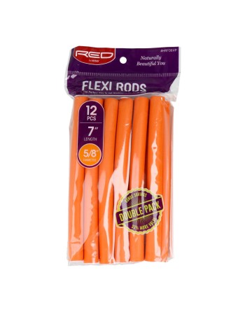 Hair rollers Red Kiss Kiss Flexi 12 Pieces