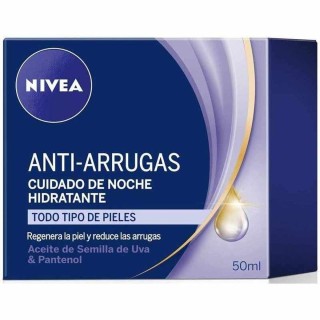 Crema de Noche Nivea 50 ml Antiarrugas