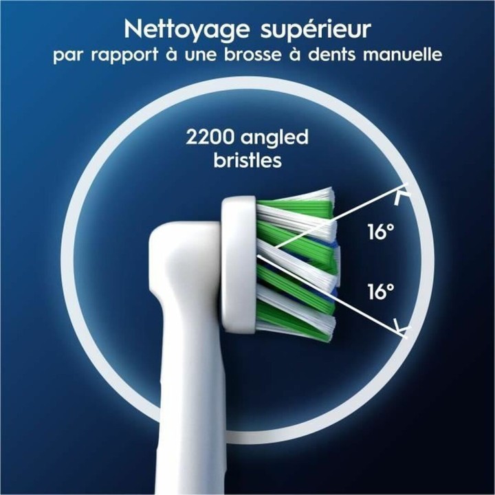 Ricambio per Spazzolino da Denti Elettrico Oral-B Pro Cross Action Bianco