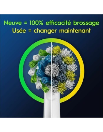 Recambio para Cepillo de Dientes Eléctrico Oral-B Pro Cross Action Blanco