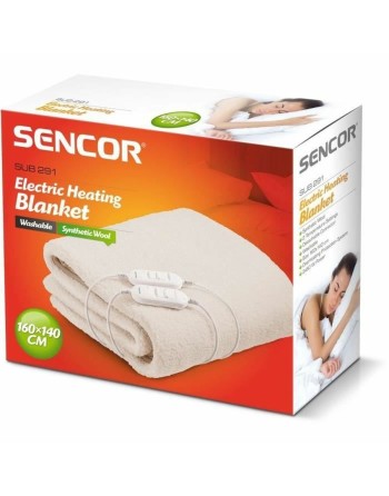 Termisk tæppe Sencor SUB 291 120 W Hvid