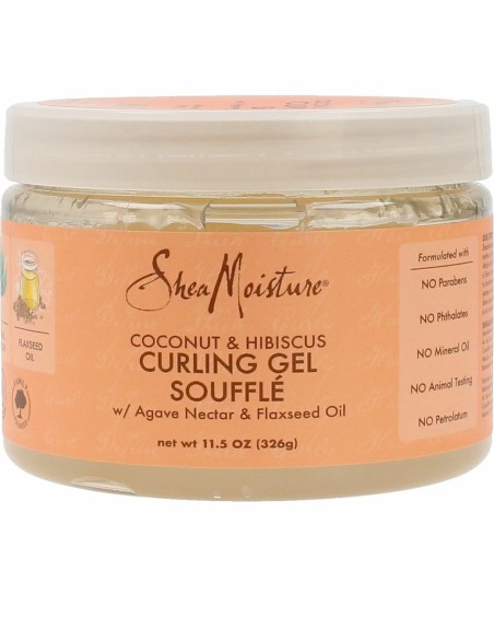 Gel Fissante Extraforte Shea Moisture COCONUT & HIBISCUS 340 g