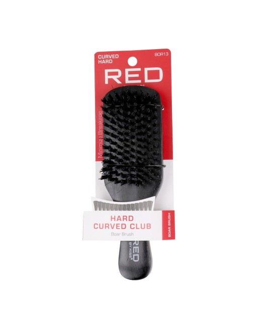 Detangling Hairbrush Red Kiss Kiss Professional